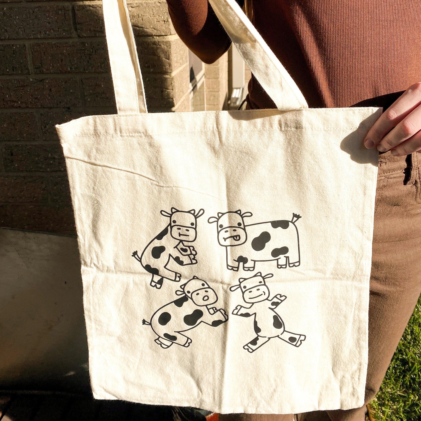 Cow Tote Bag - Arttay Designs