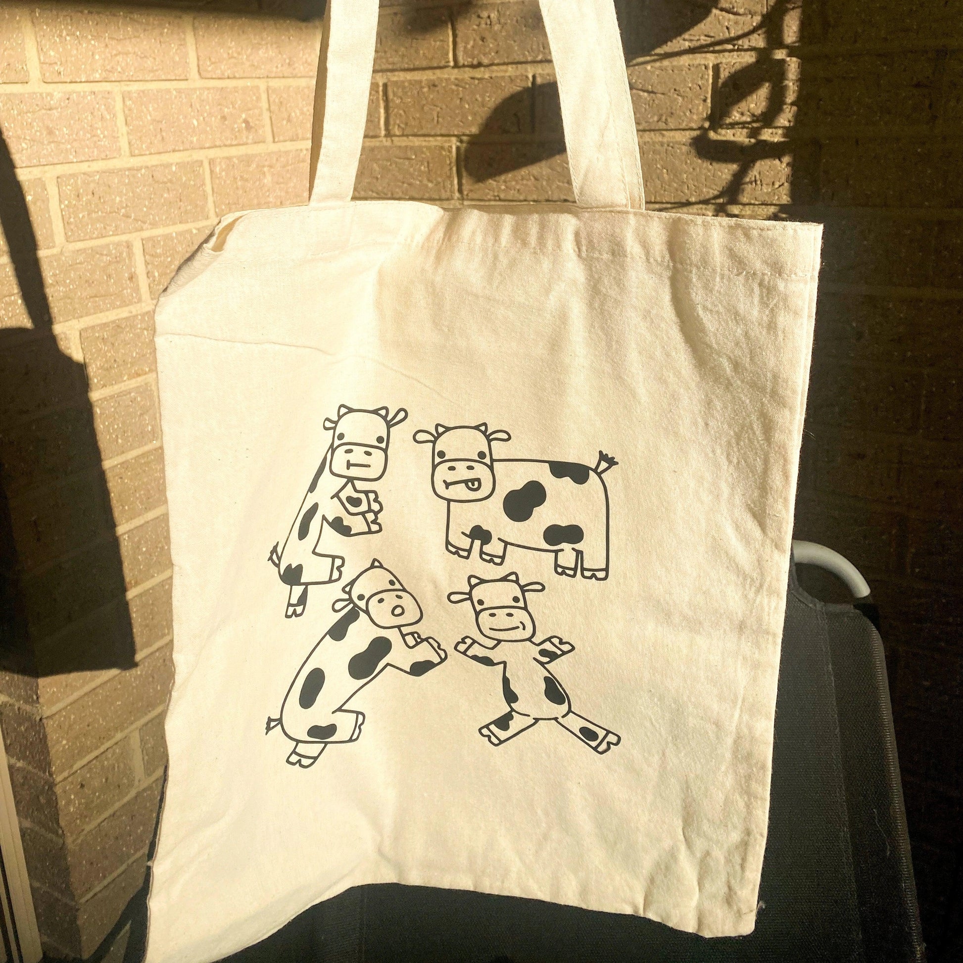 Cow Tote Bag - Arttay Designs