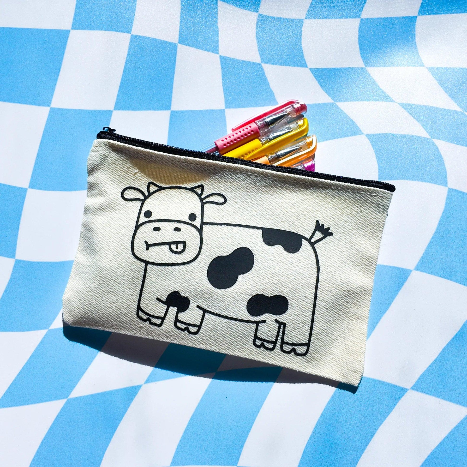 Cow Pencil Case - Arttay Designs