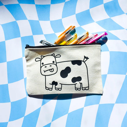 Cow Pencil Case - Arttay Designs