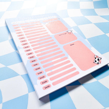 Cute Cow Daily Planner - Arttay Designs