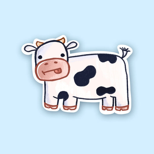 Cute Cow Sticker