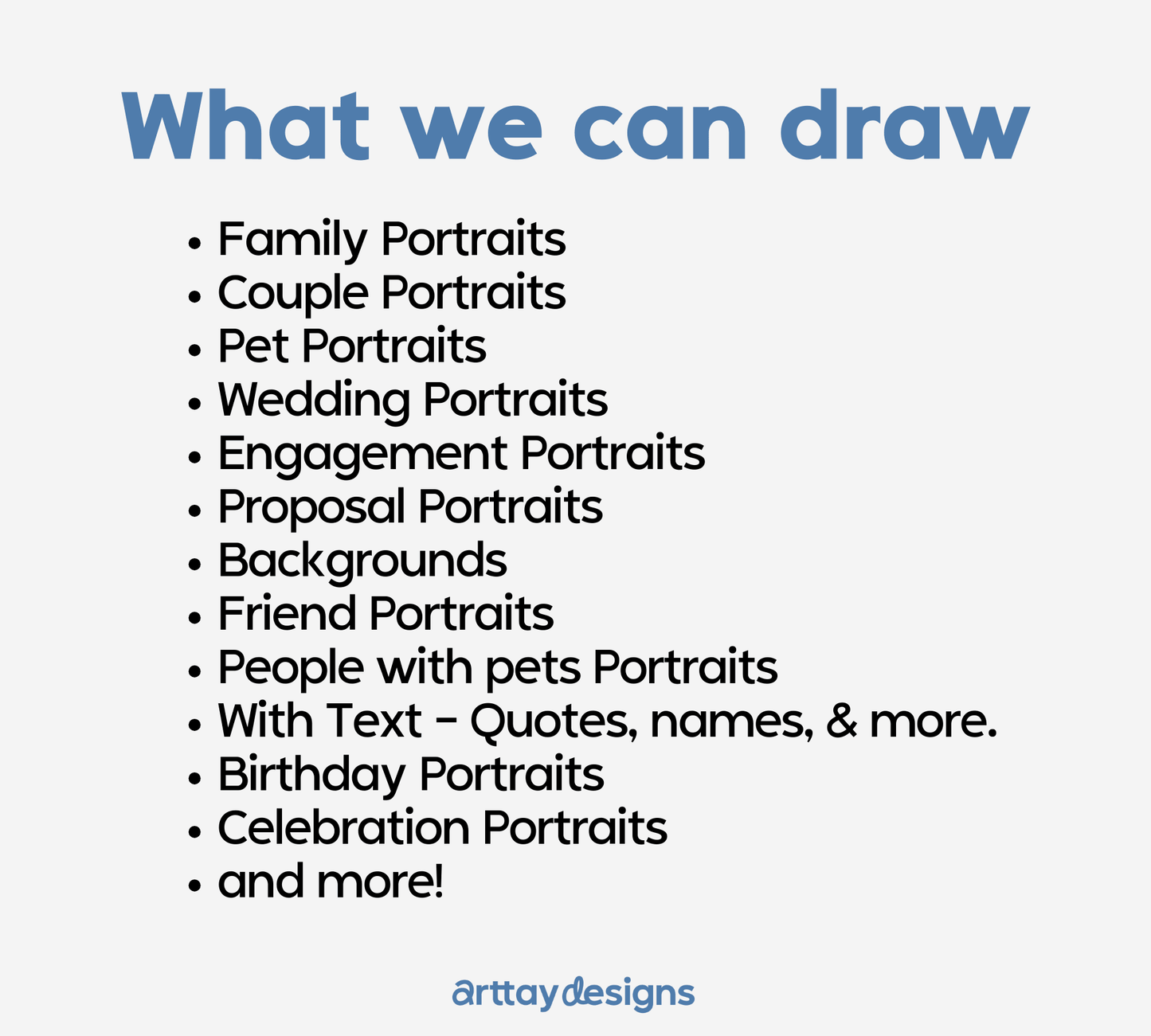 Custom Pet Portrait - Arttay Designs