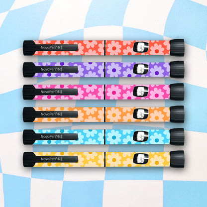 Flowers Novo Pen Device Sticker