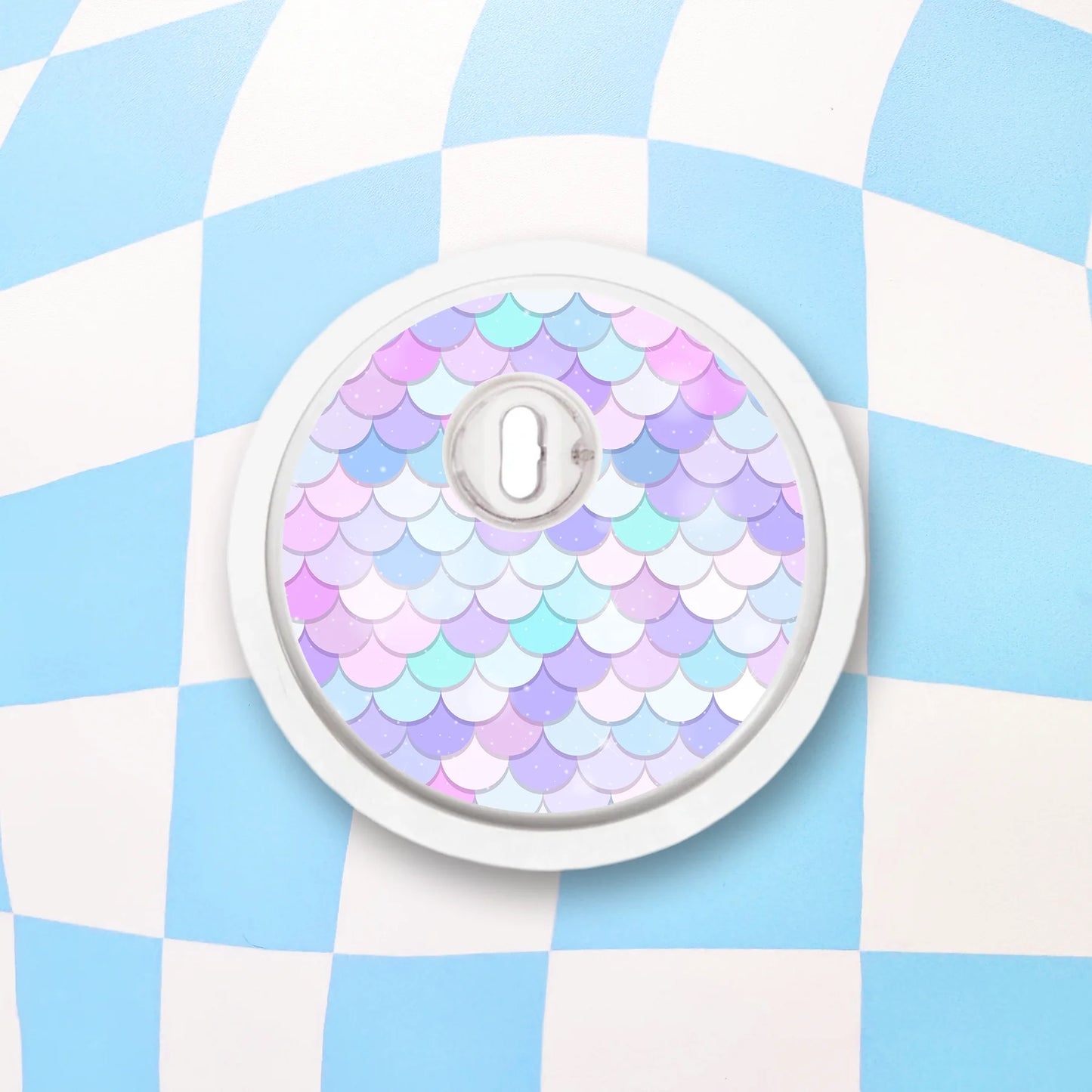 Mermaid Diabetes Device Stickers