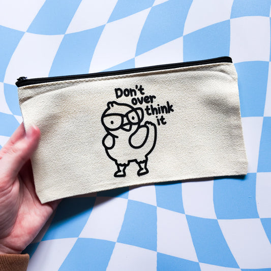 Motivational Duck Pencil Case