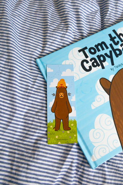 Tom the Capybara Bookmark