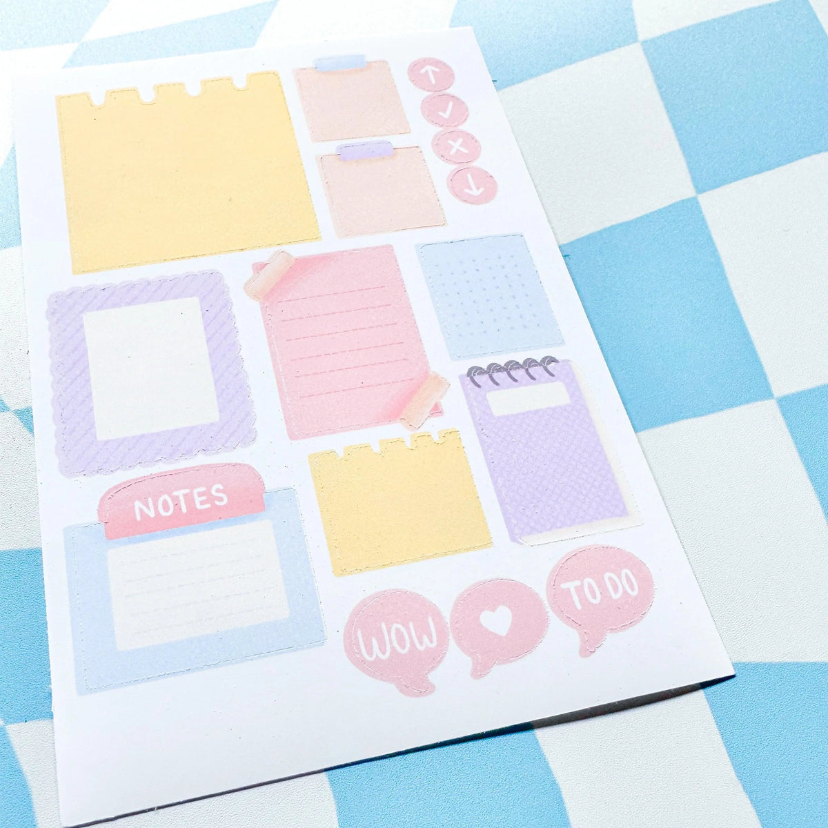 Notes Sticker Sheet – Arttay Designs