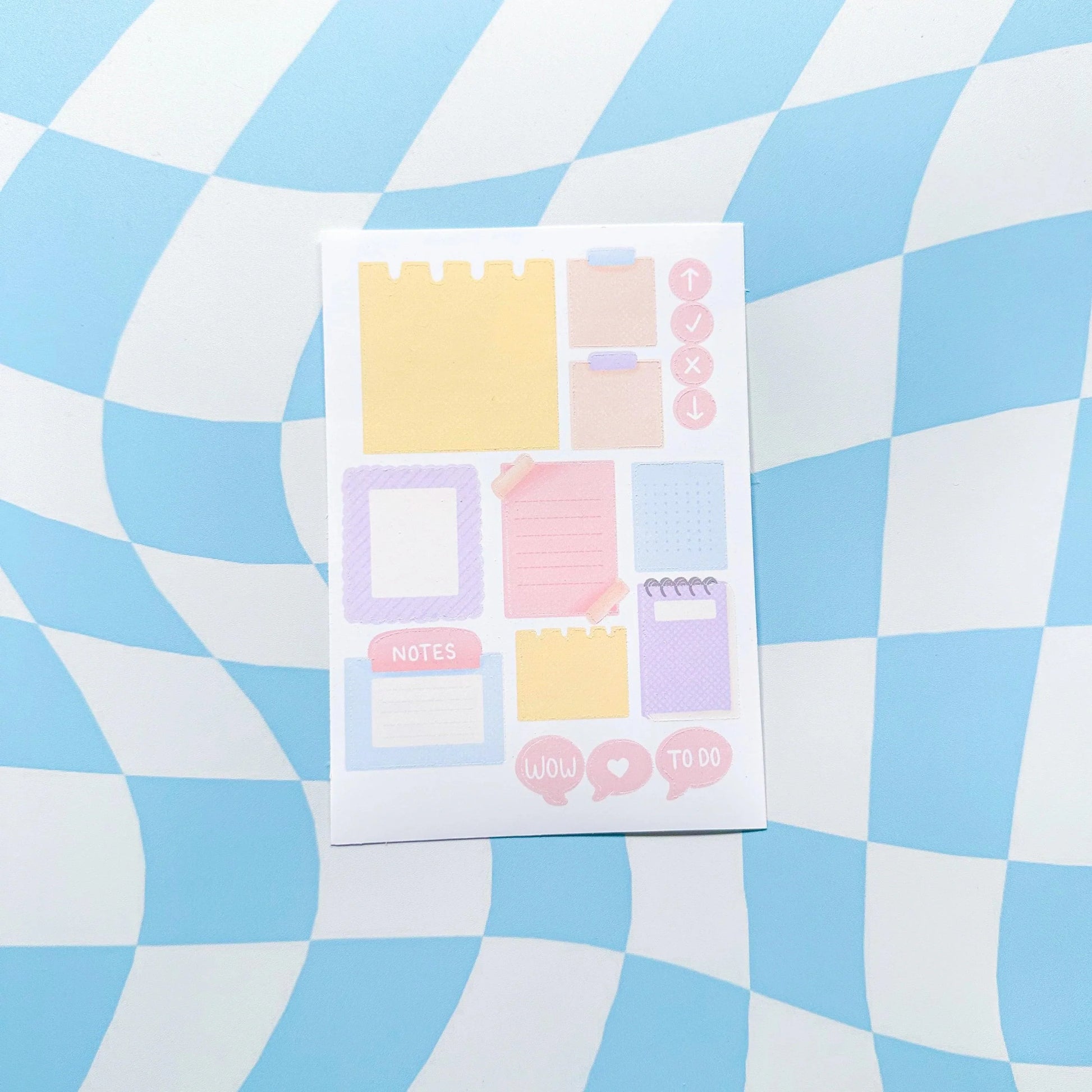 Notes Sticker Sheet – Arttay Designs