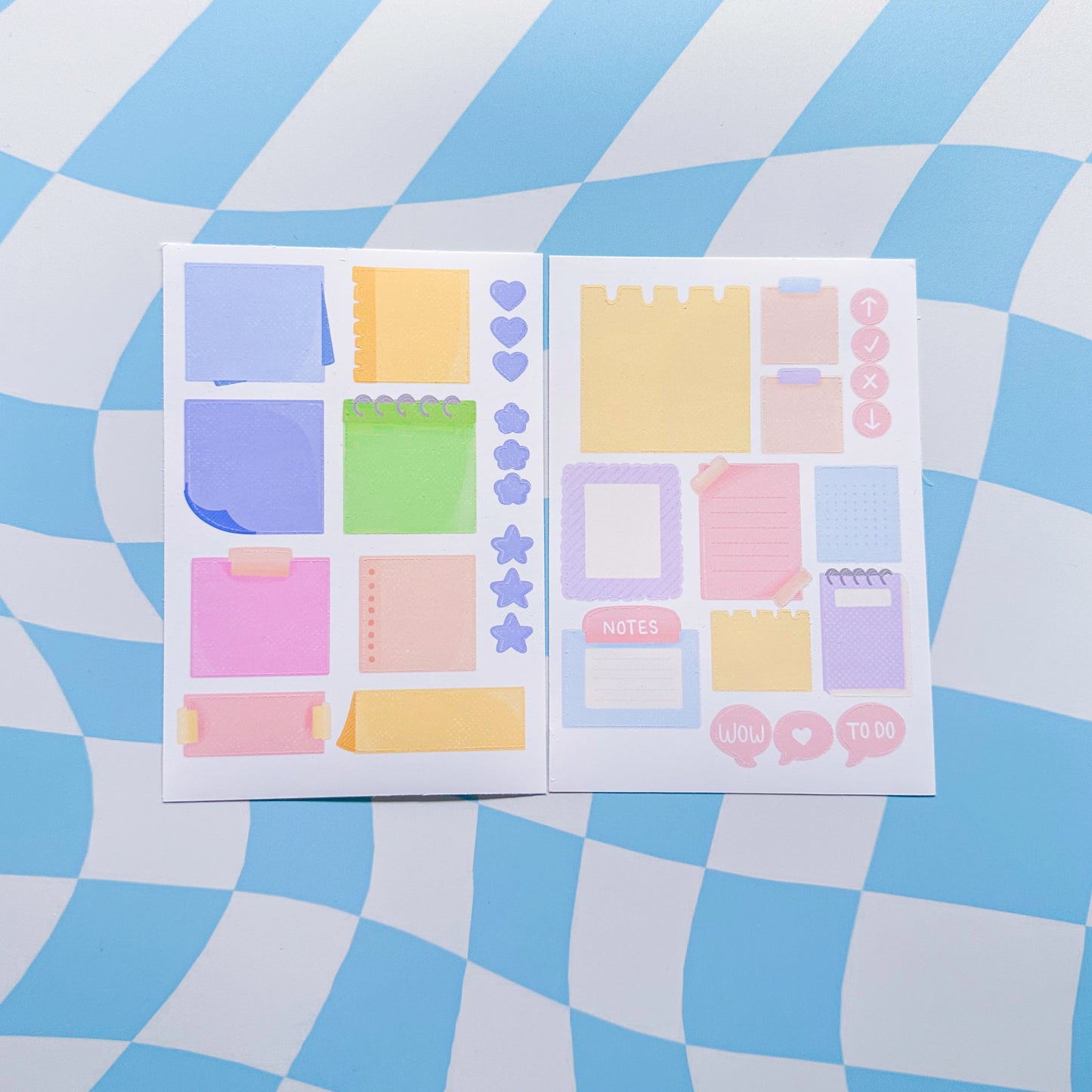 Notes Sticker Sheet Set