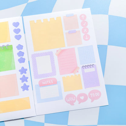 Notes Sticker Sheet Set