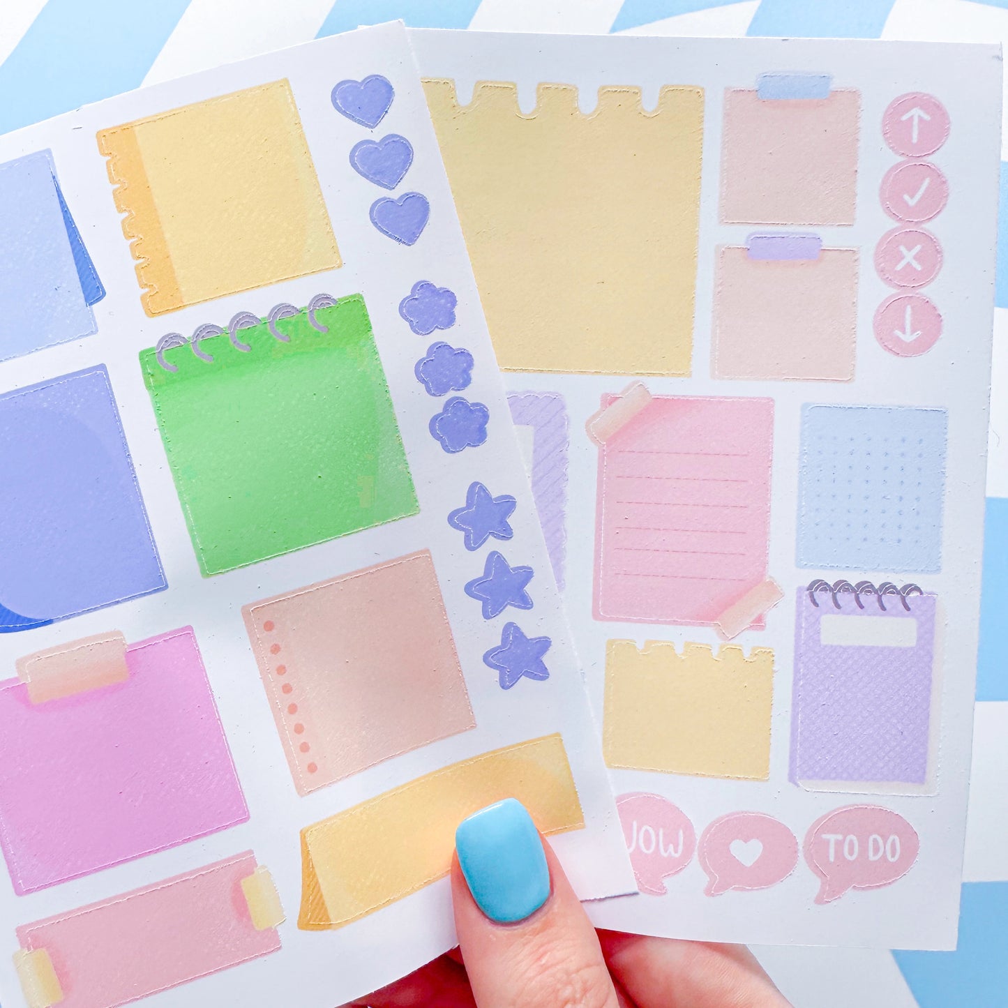 Notes Sticker Sheet Set