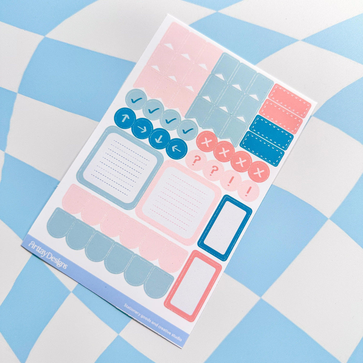 Sticker Plainer Planner Sticker Sheet – Arttay Designs