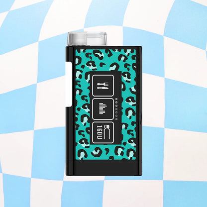 Leopard Print Diabetes Device Stickers