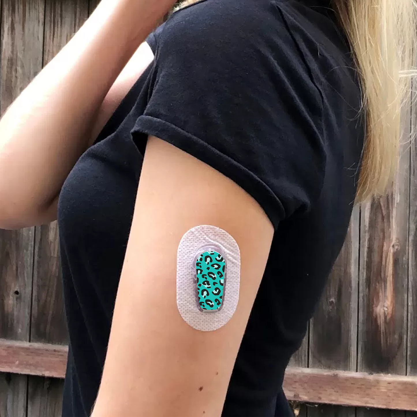 Leopard Print Dexcom G6 Transmitter Stickers - 6 Pack