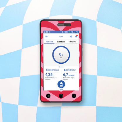 Trendy Omnipod Dash Device Stickers