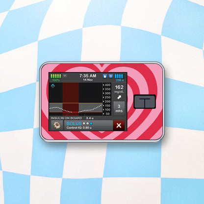 Trendy Tandem Tslim Device Stickers