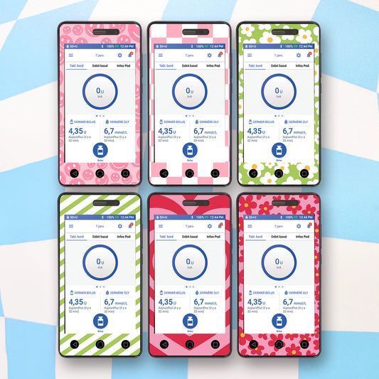 Trendy Omnipod Dash Device Stickers