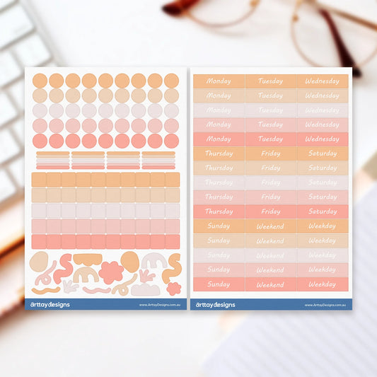 Planner Sticker Sheet Set