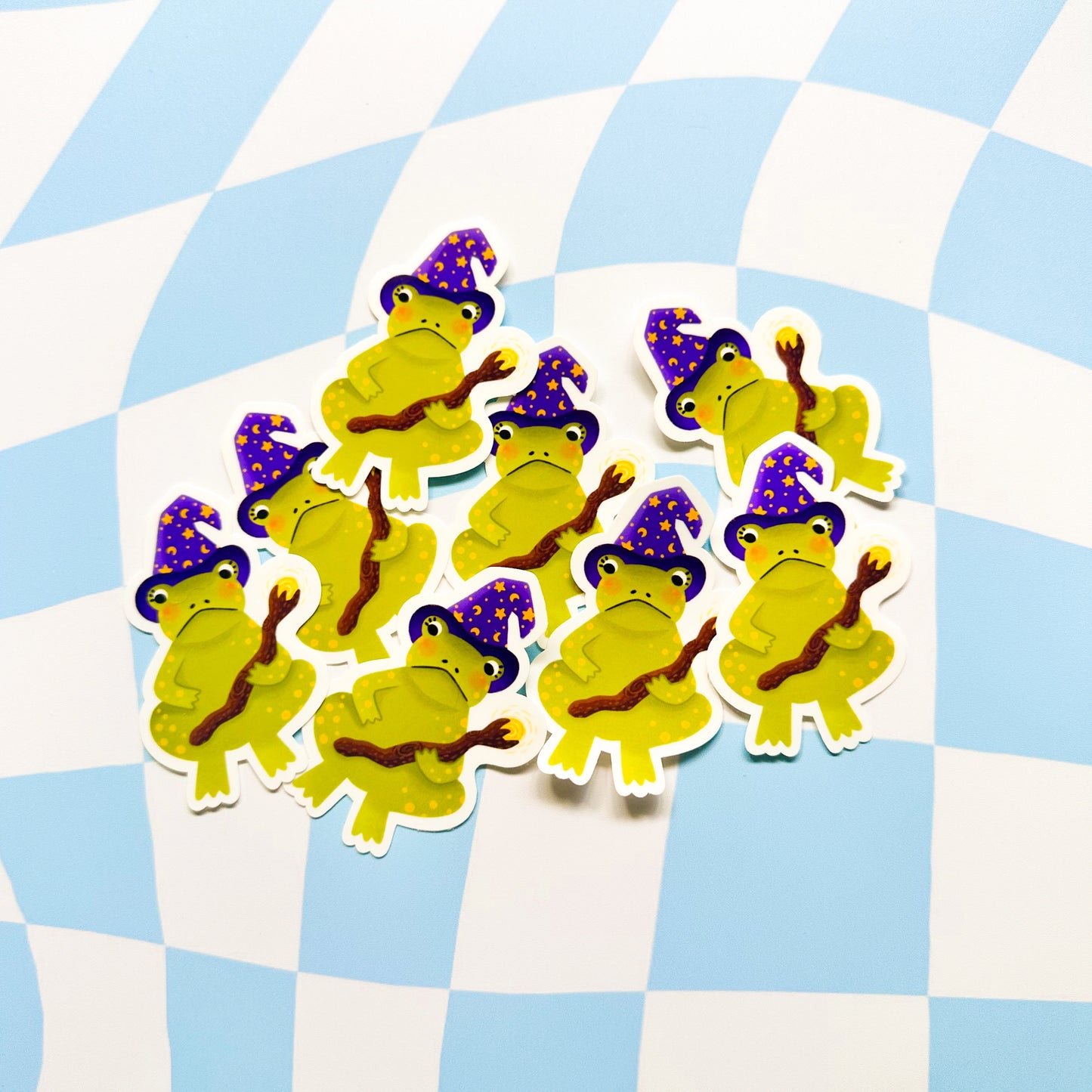 Wizard Frog Sticker