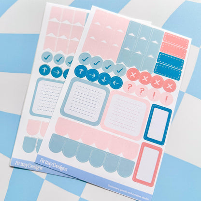 Planner Sticker Sheet - Arttay Designs