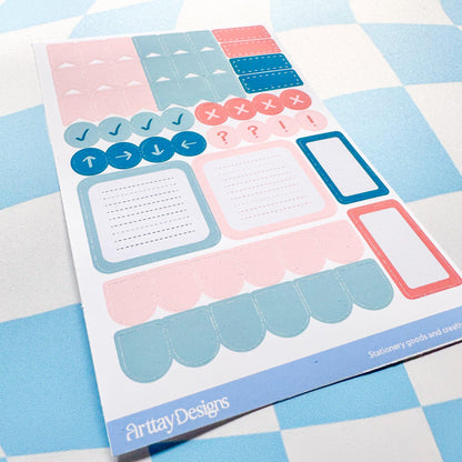 Planner Sticker Sheet - Arttay Designs