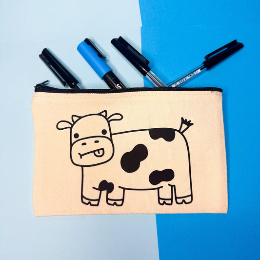 Cow Pencil Case