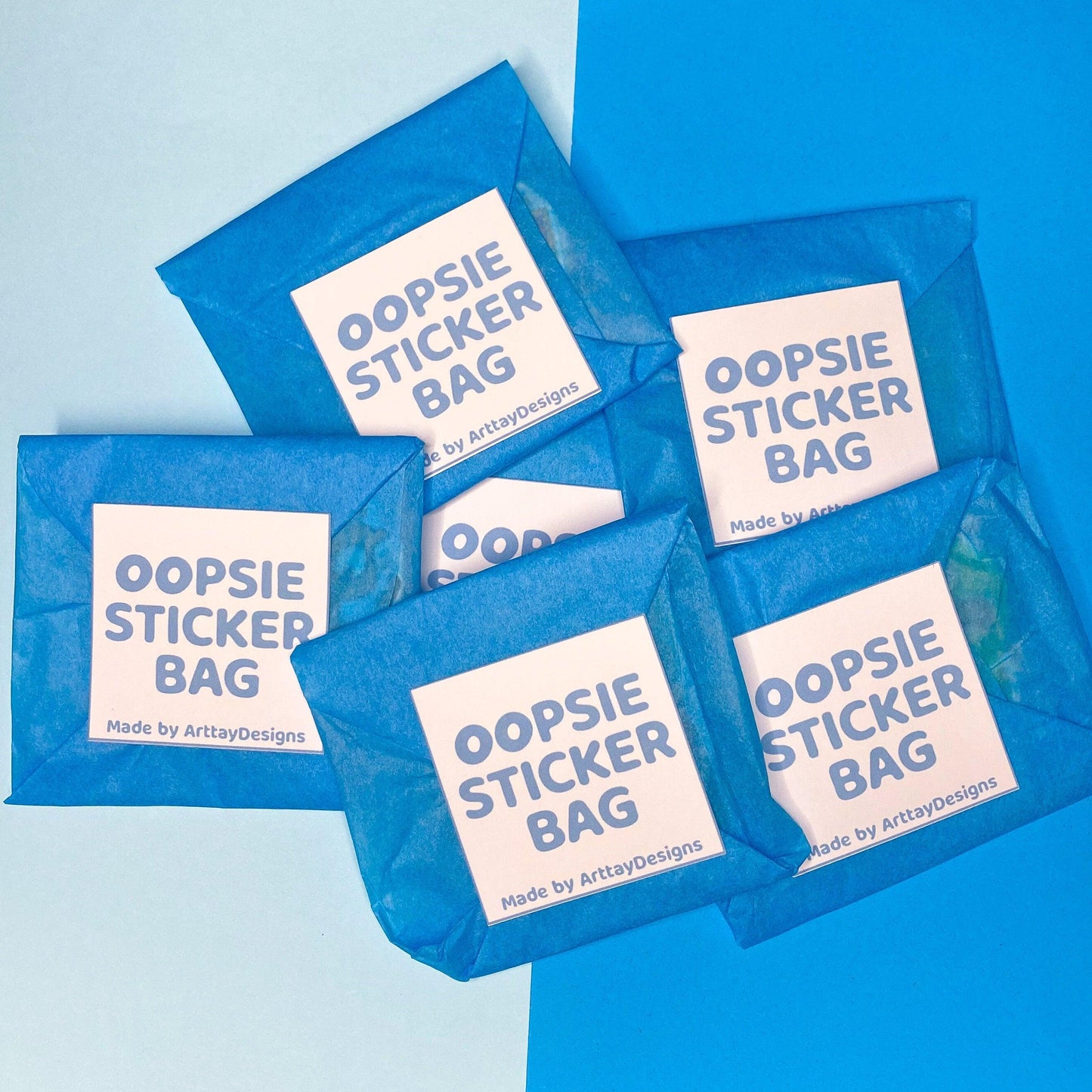 Oopsie Bag With 5 Mystery Stickers
